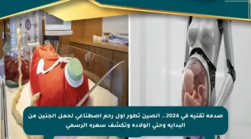 صدمة تقنية في 2024.. الصين تطور أول رحم اصطناعي لحمل الجنين من البداية وحتى الولادة وتكشف سعره الرسمي